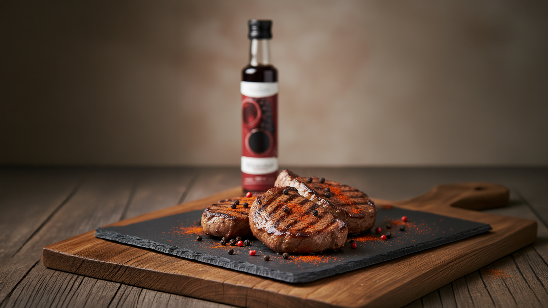 BBQ-Marinade mit Weinsirup Rotwein