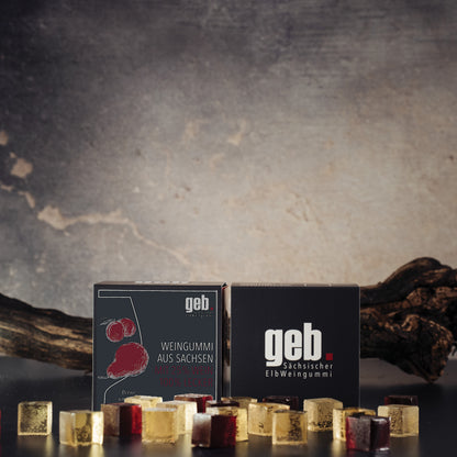 Weingummi mit 25% Wein – Birne & Pflaume - 200g - Weingeschenk