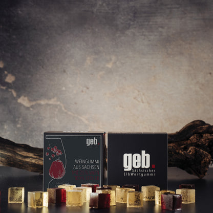 Weingummi mit 25% Wein – Quitte & Johannisbeere - 200g - Weingeschenk