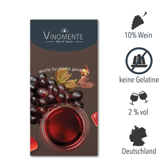WinzerBox Minis - Weingummi Spenderbox mit 10% Wein - 100g