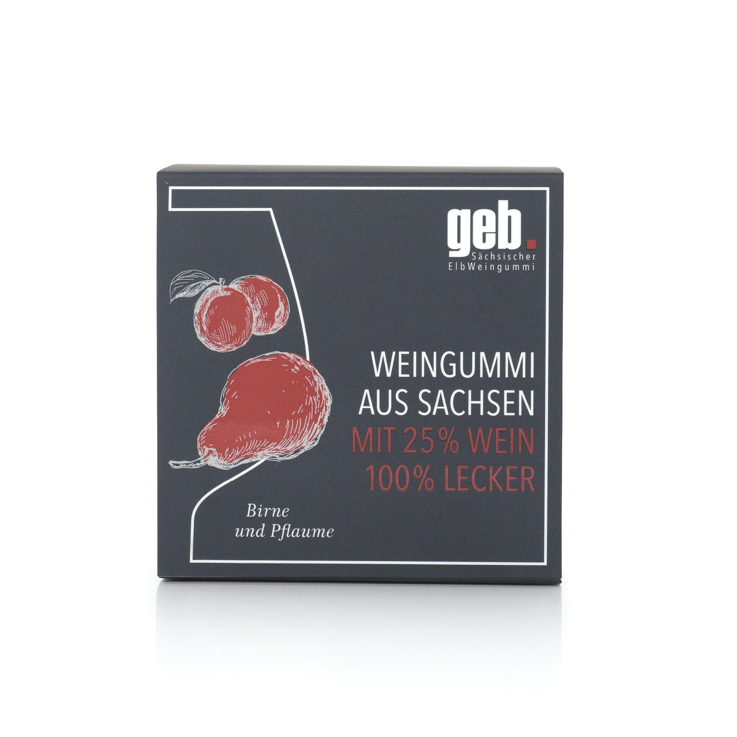 Weingummi mit 25% Wein – Birne & Pflaume - 200g - Weingeschenk